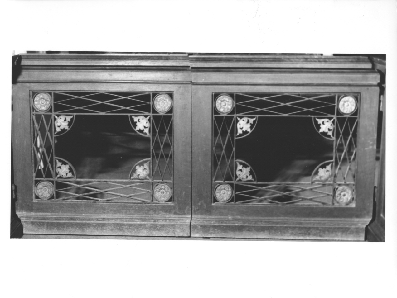 cancellata di balaustrata - ambito parmense (sec. XIX)