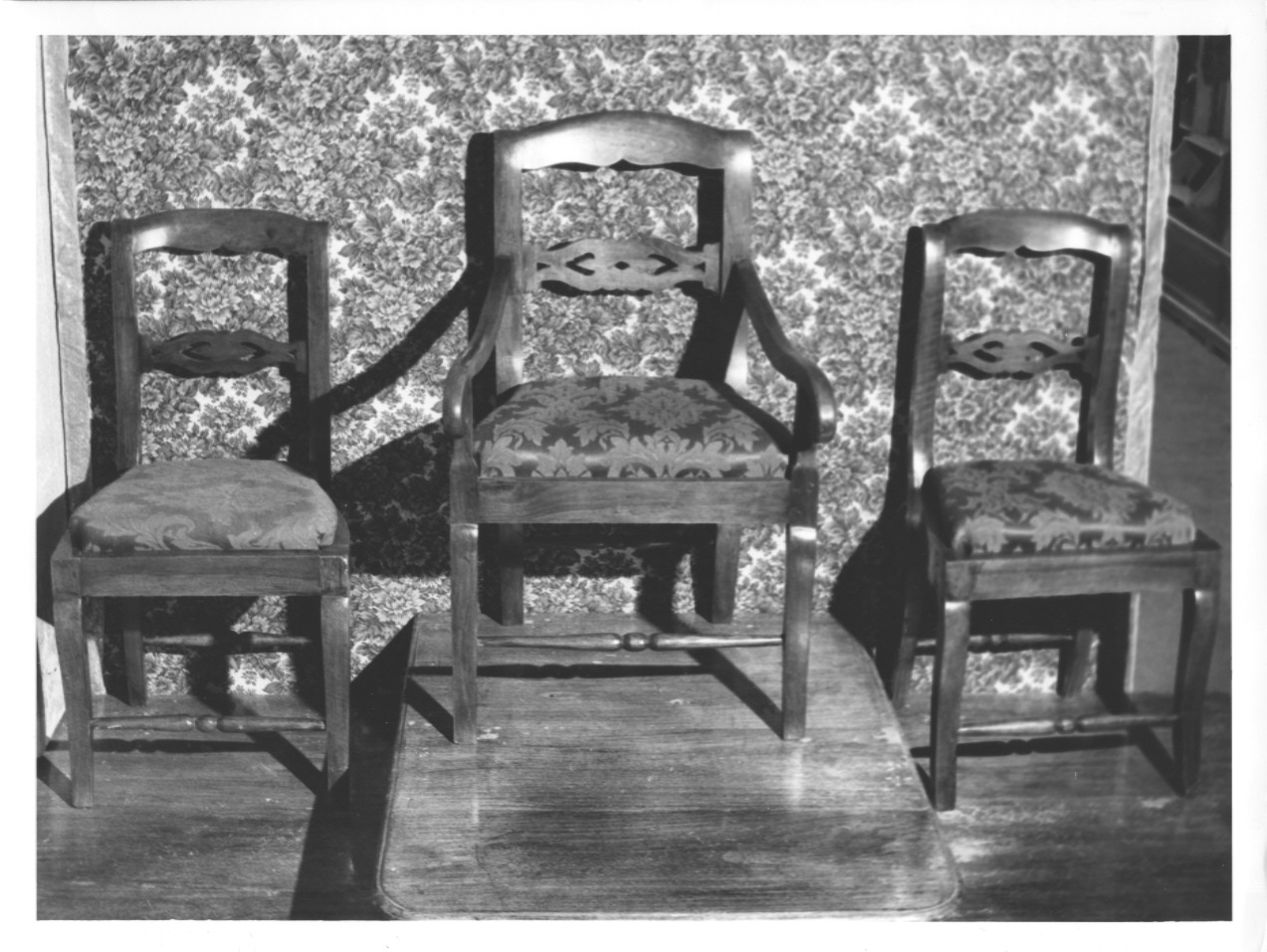 poltrona - ambito parmense (seconda metà sec. XIX)