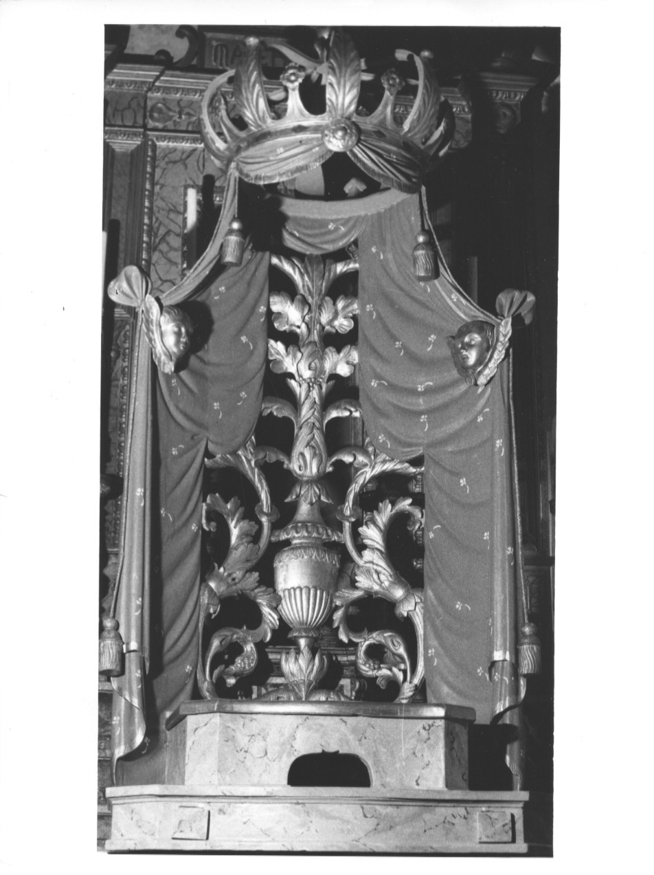 baldacchino processionale - ambito parmense (primo quarto sec. XIX)