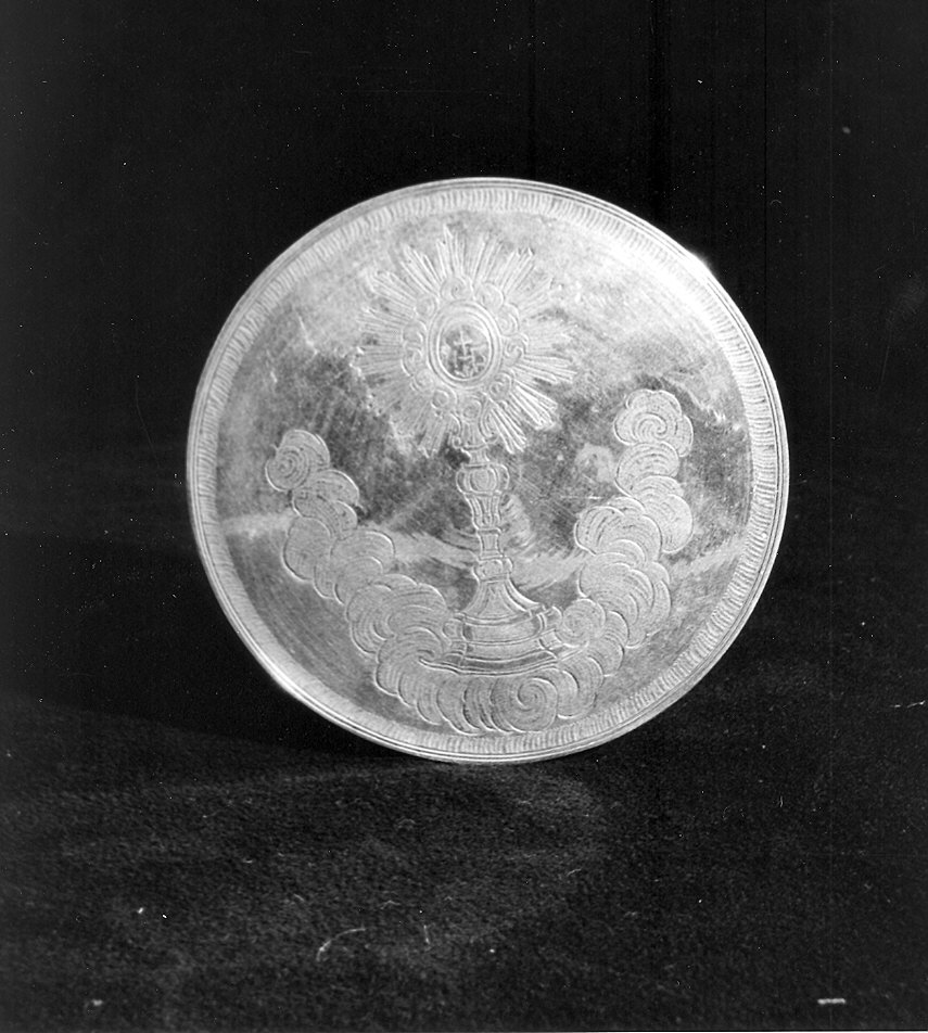 scatola per ostie - ambito parmense (sec. XIX)