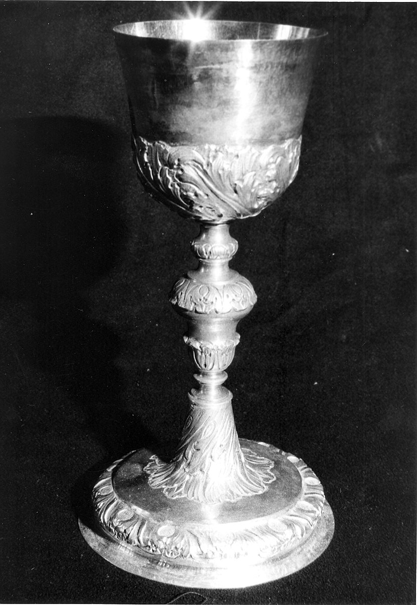 calice - ambito parmense (fine/inizio secc. XVII/ XVIII)