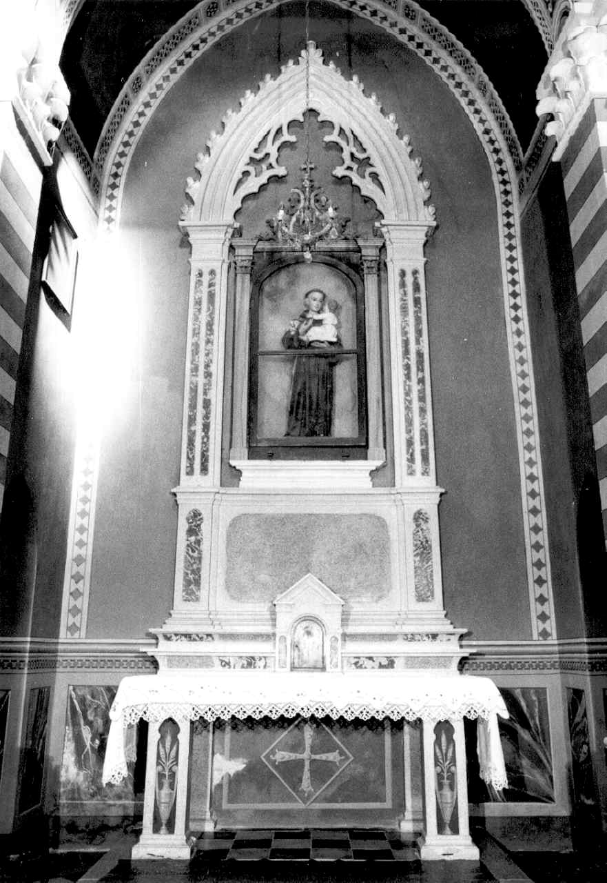 altare, elemento d'insieme - ambito parmense (primo quarto sec. XX)