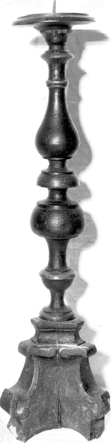 candeliere, serie - ambito parmense (sec. XIX)