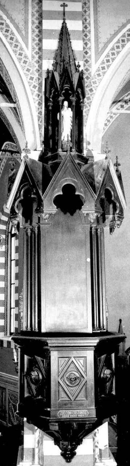 pulpito - PRODUZIONE LIGURE (sec. XX)