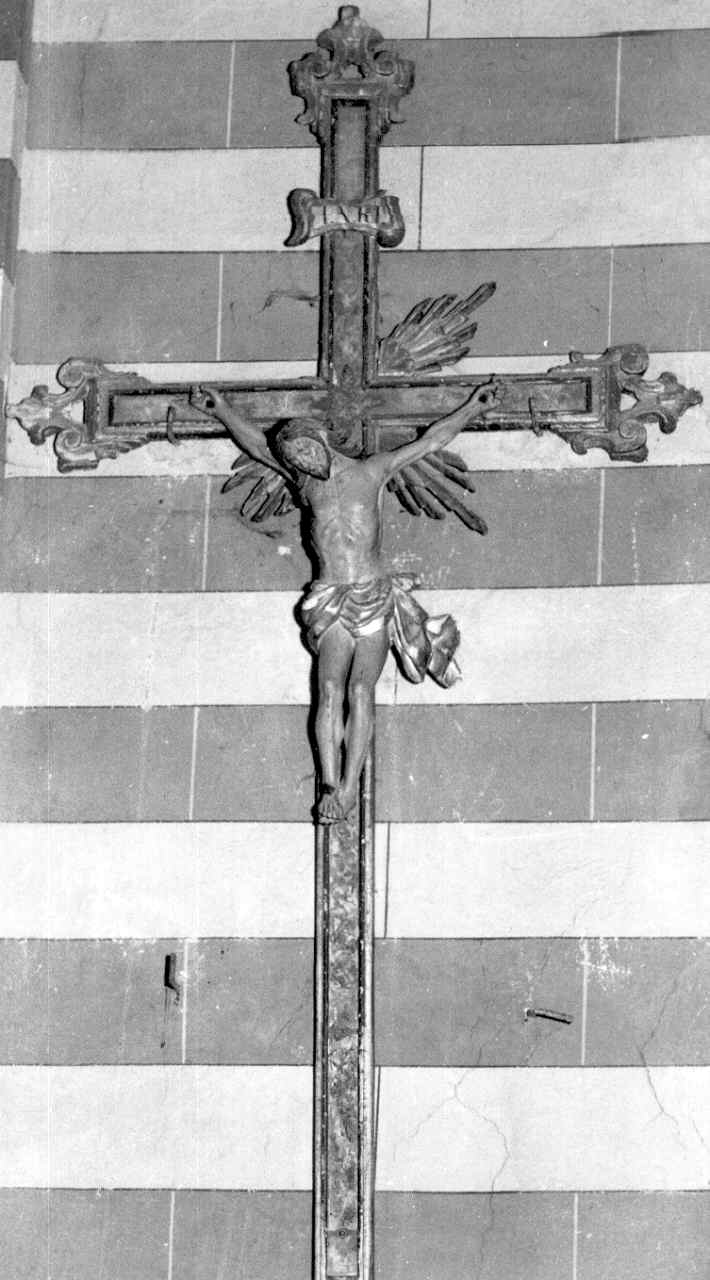 croce processionale - ambito parmense (terzo quarto sec. XVIII)