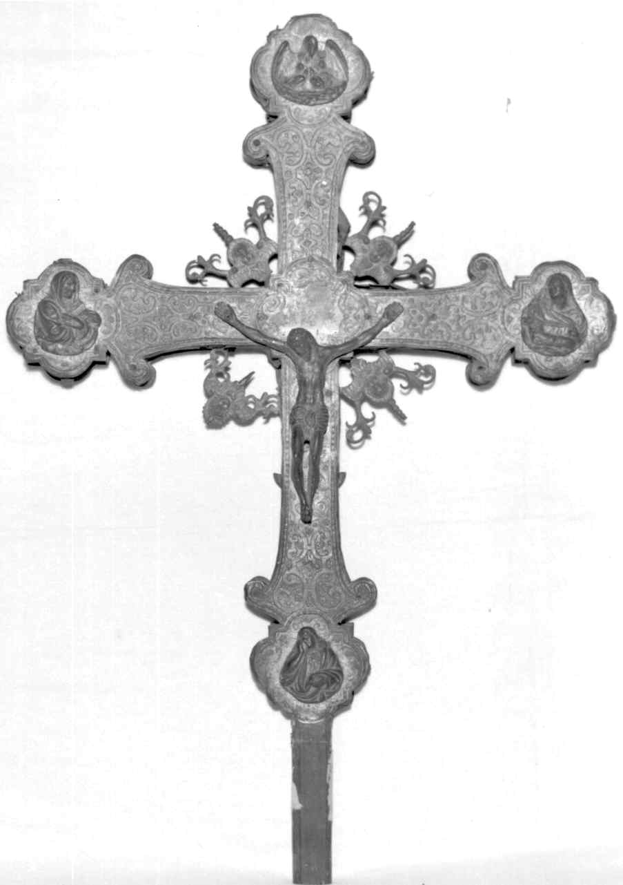 croce processionale - ambito emiliano (inizio sec. XVII)
