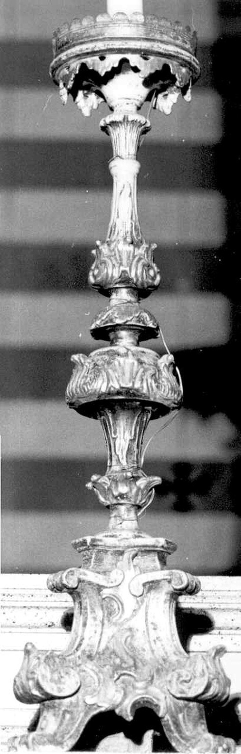 servizio d'altare, insieme - ambito piacentino (sec. XVIII)