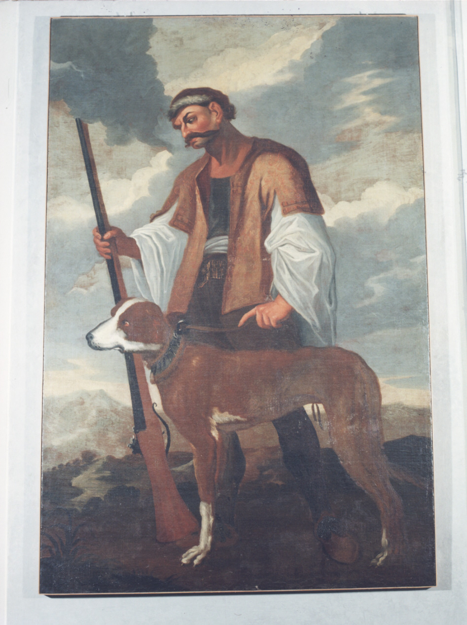 Tartari con cani alani (dipinto, serie) di Cassana Giovanni Francesco (ultimo quarto sec. XVII)