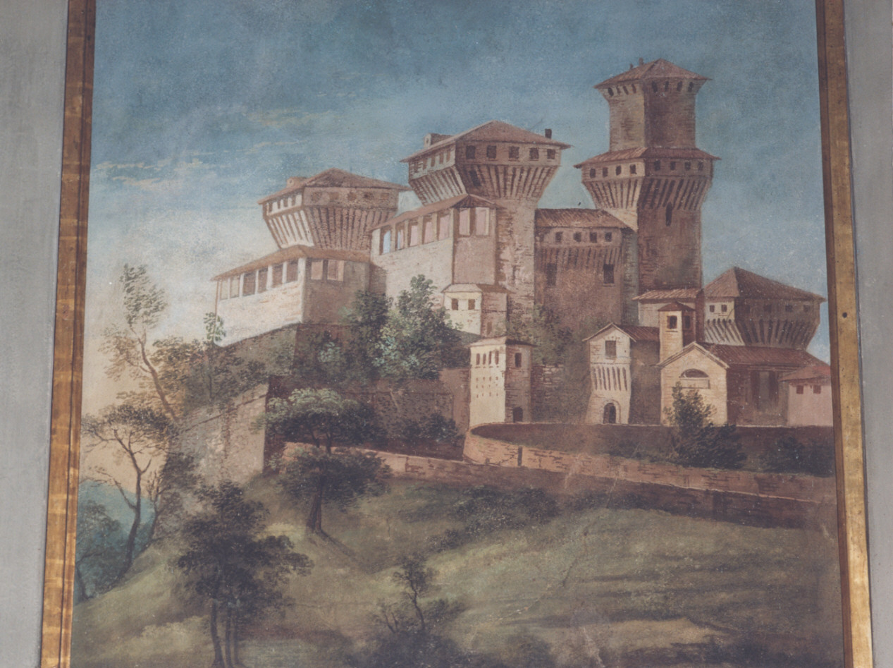 castello (dipinto, serie) - ambito parmense (primo quarto sec. XIX)