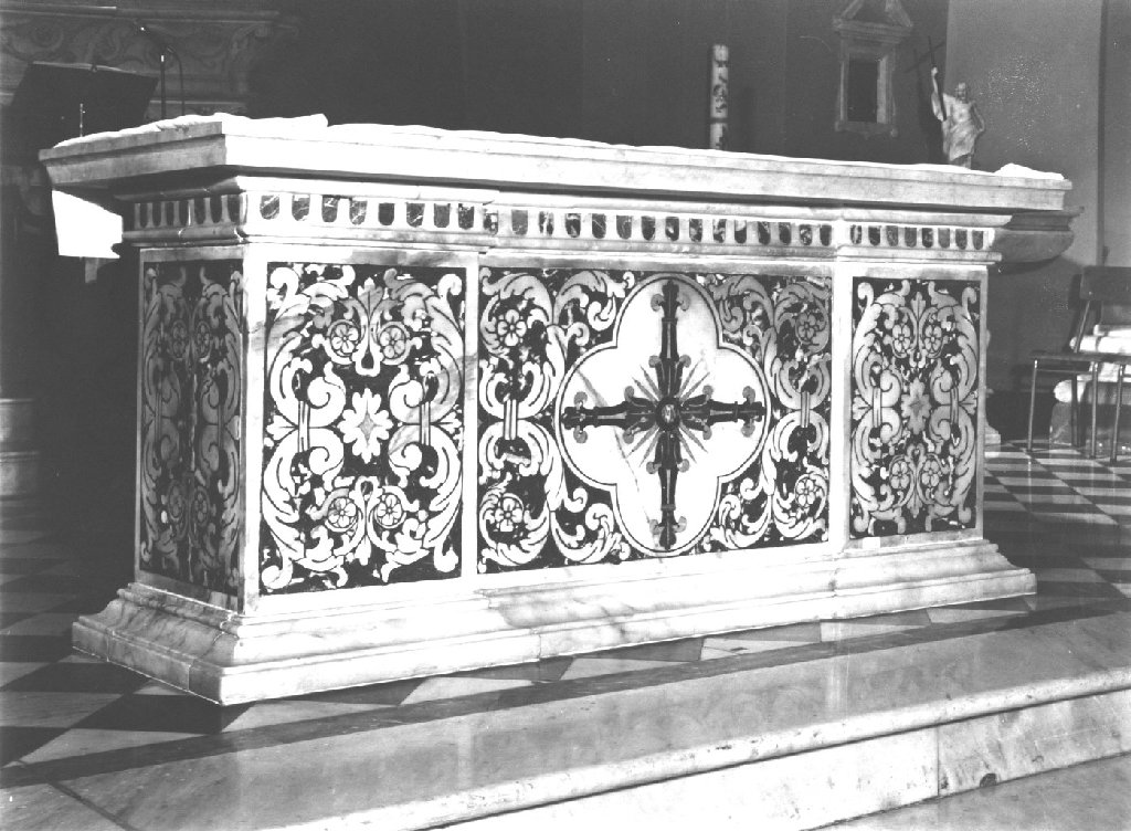 altare - ambito ligure (prima metà sec. XVII)