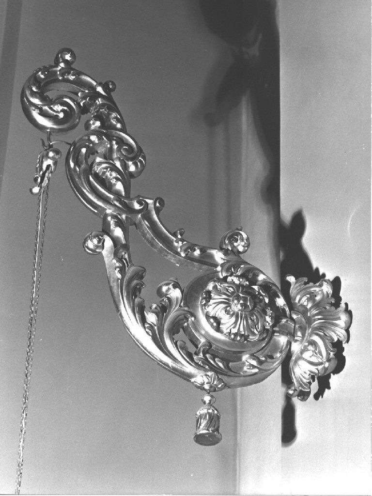 candeliere da parete, serie - ambito ligure (inizio sec. XX)