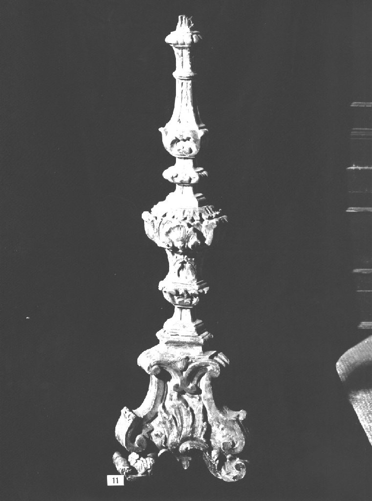 candeliere - ambito parmense (?) (seconda metà sec. XVIII)