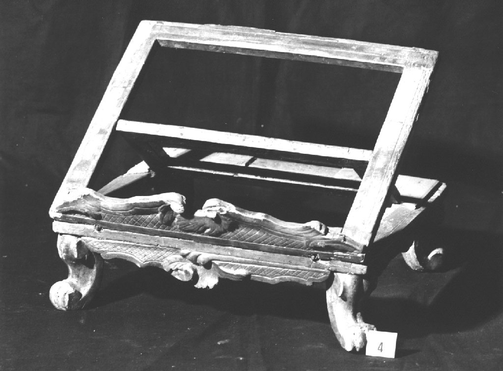 leggio - ambito ligure (?) (seconda metà sec. XVIII)