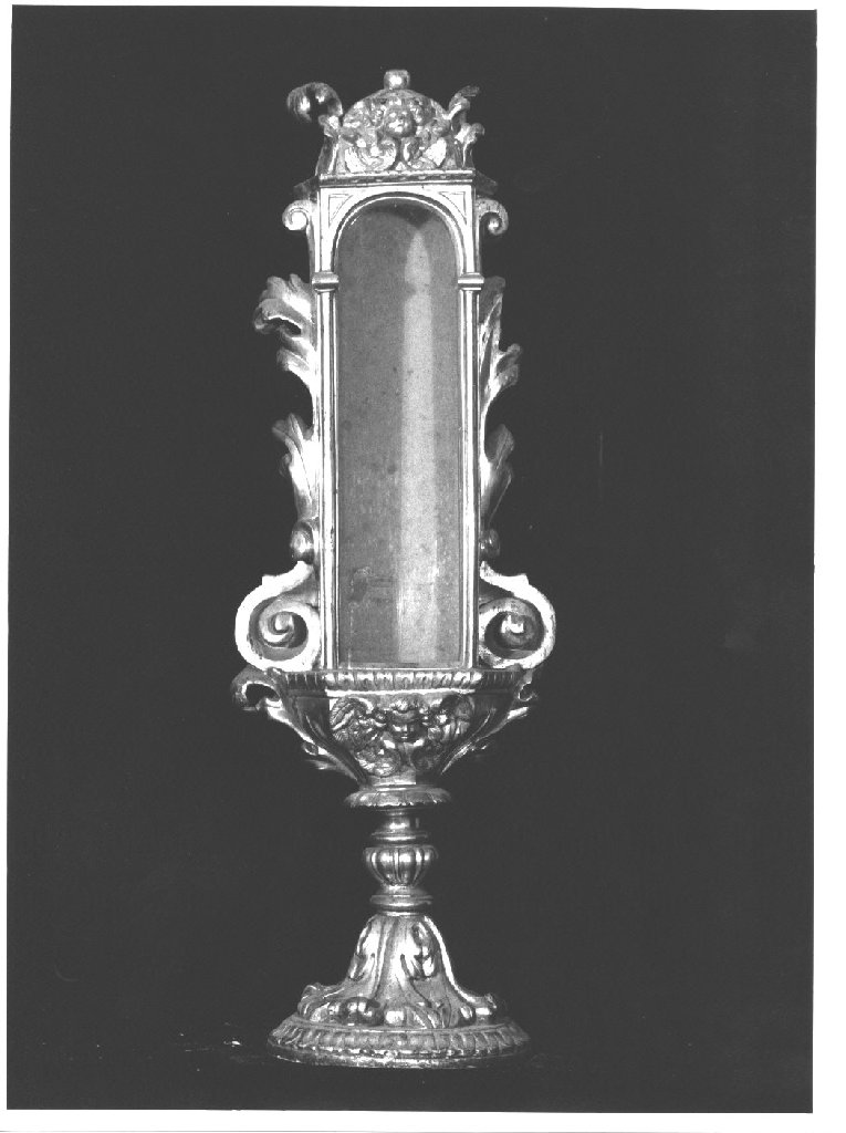reliquiario, serie - ambito ligure-toscano (fine sec. XVII)