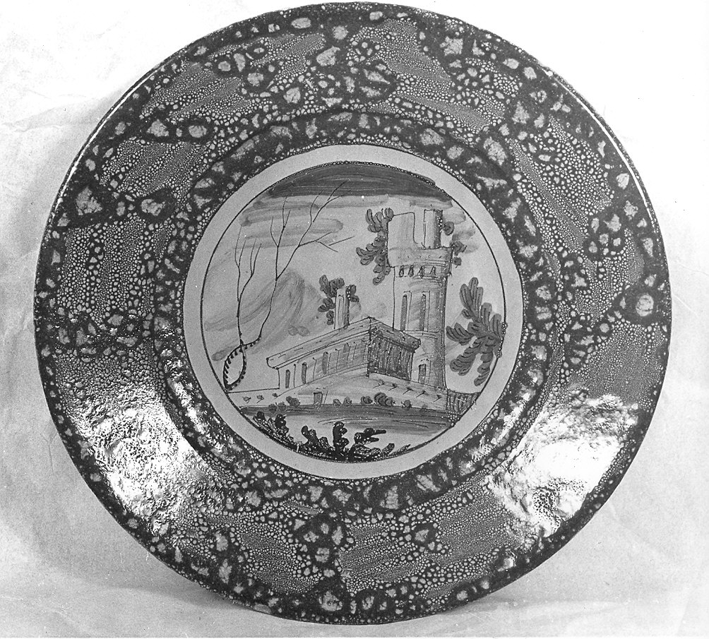 piatto - ambito bassanese (?) (sec. XVIII)