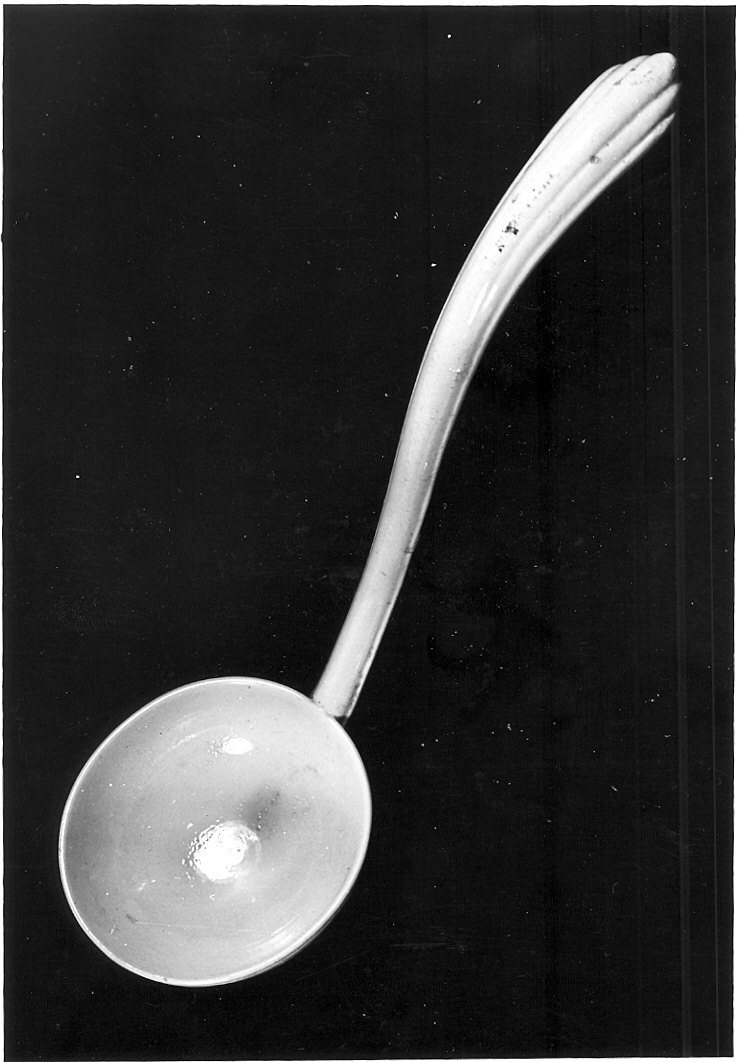 mestolo - ambito bassanese (sec. XVIII)