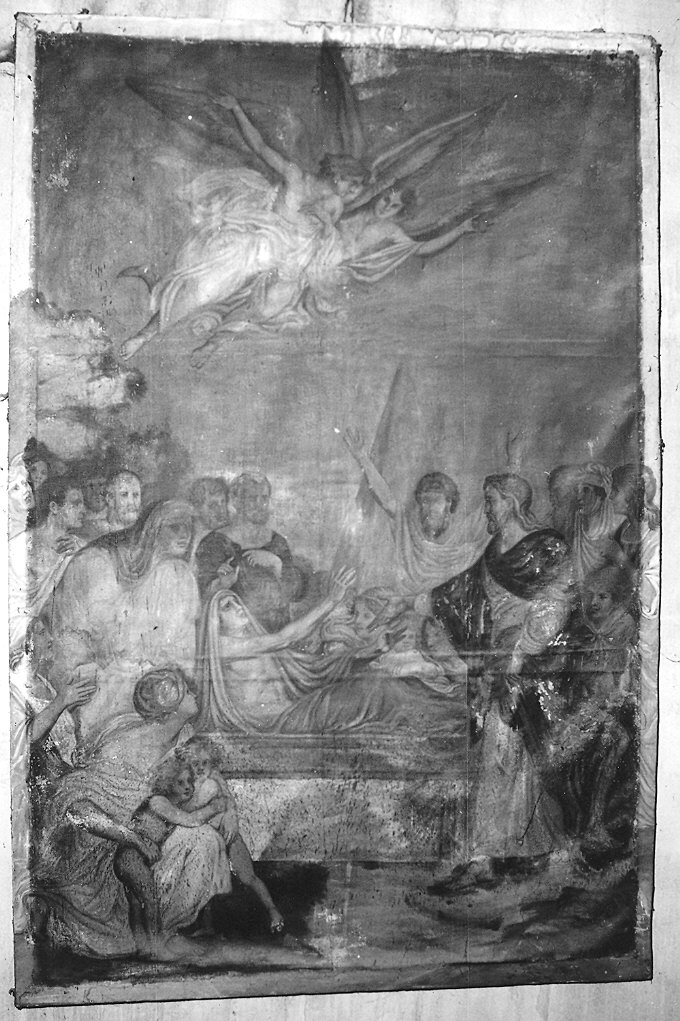 resurrezione di Lazzaro (dipinto) - ambito piacentino (primo quarto sec. XIX)
