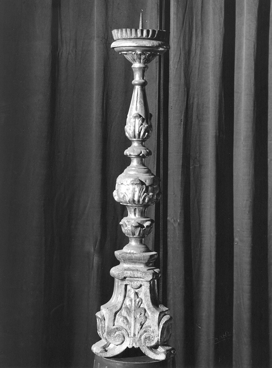 candelabro, serie - ambito piacentino (inizio sec. XIX)
