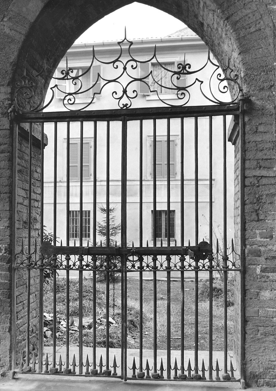 cancello, coppia - ambito piacentino (sec. XVIII)