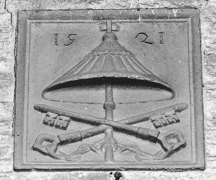 lapide - ambito piacentino (sec. XVI)