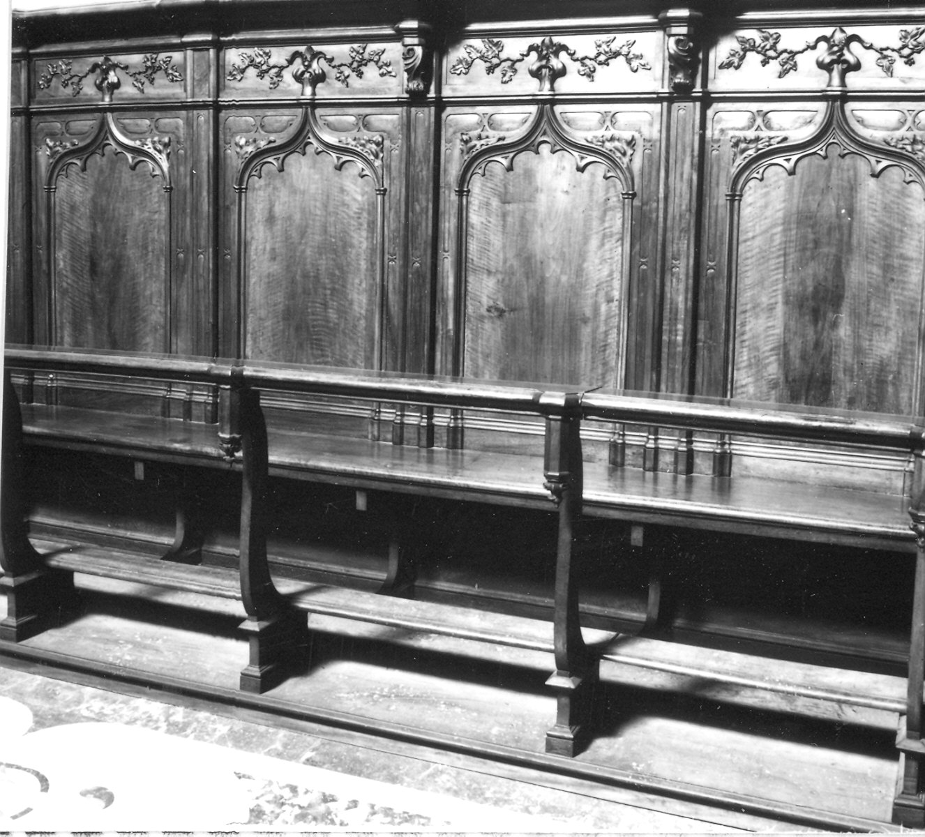 stalli del coro di Vecchia Giovanni (sec. XIX)