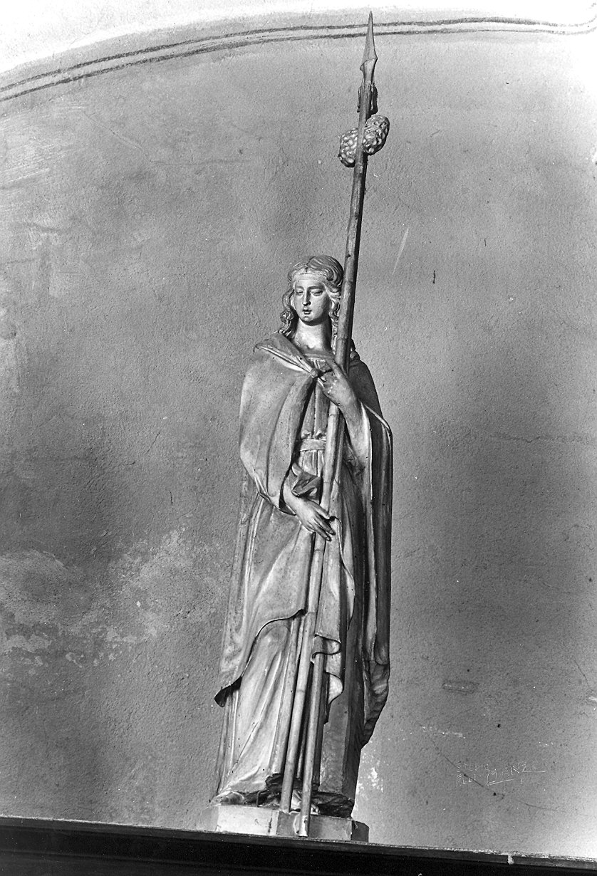 angeli con i simboli della passione (statua, coppia) - ambito piacentino (inizio sec. XIX)