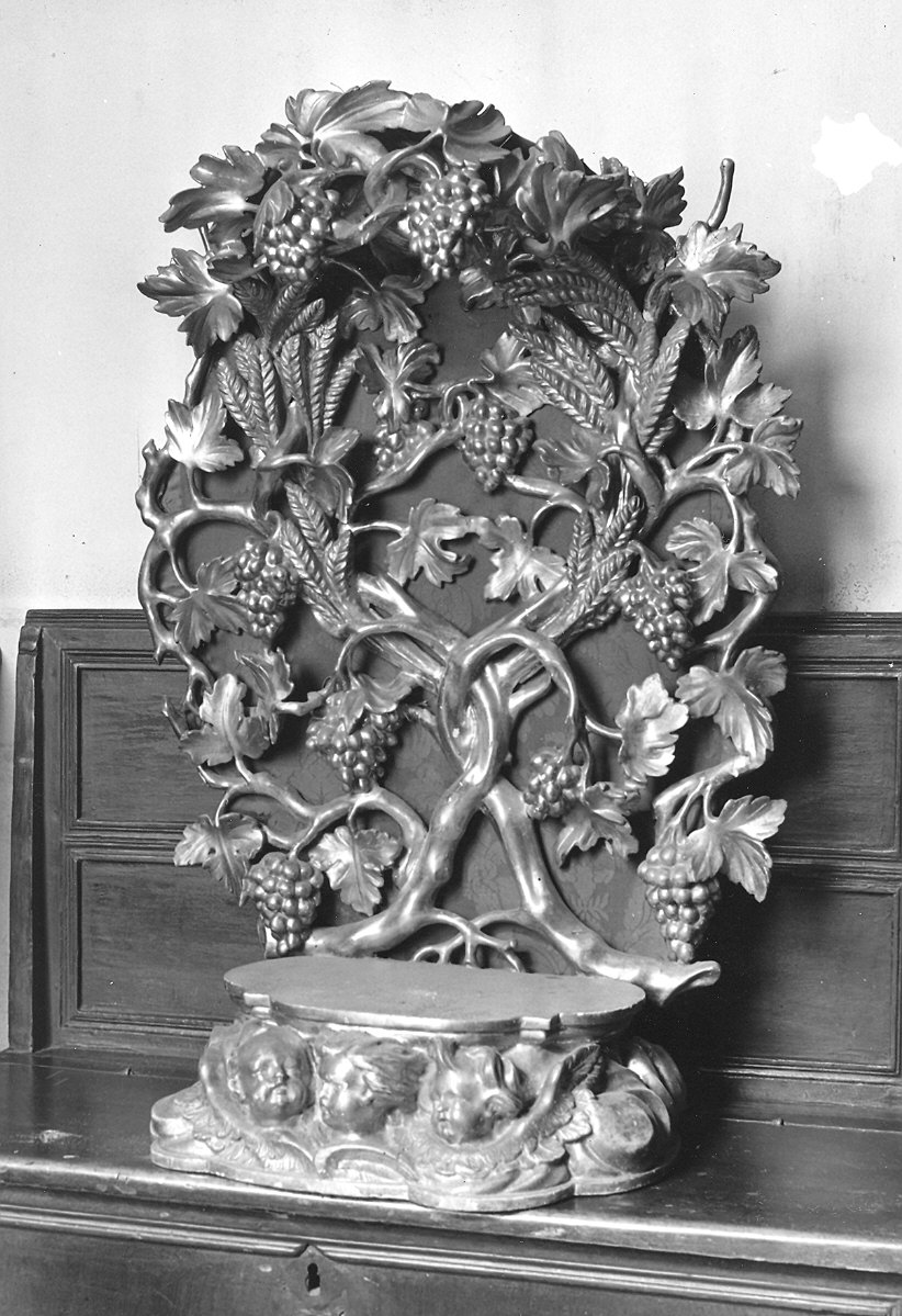 tronetto per esposizione eucaristica - ambito piacentino (sec. XVIII)