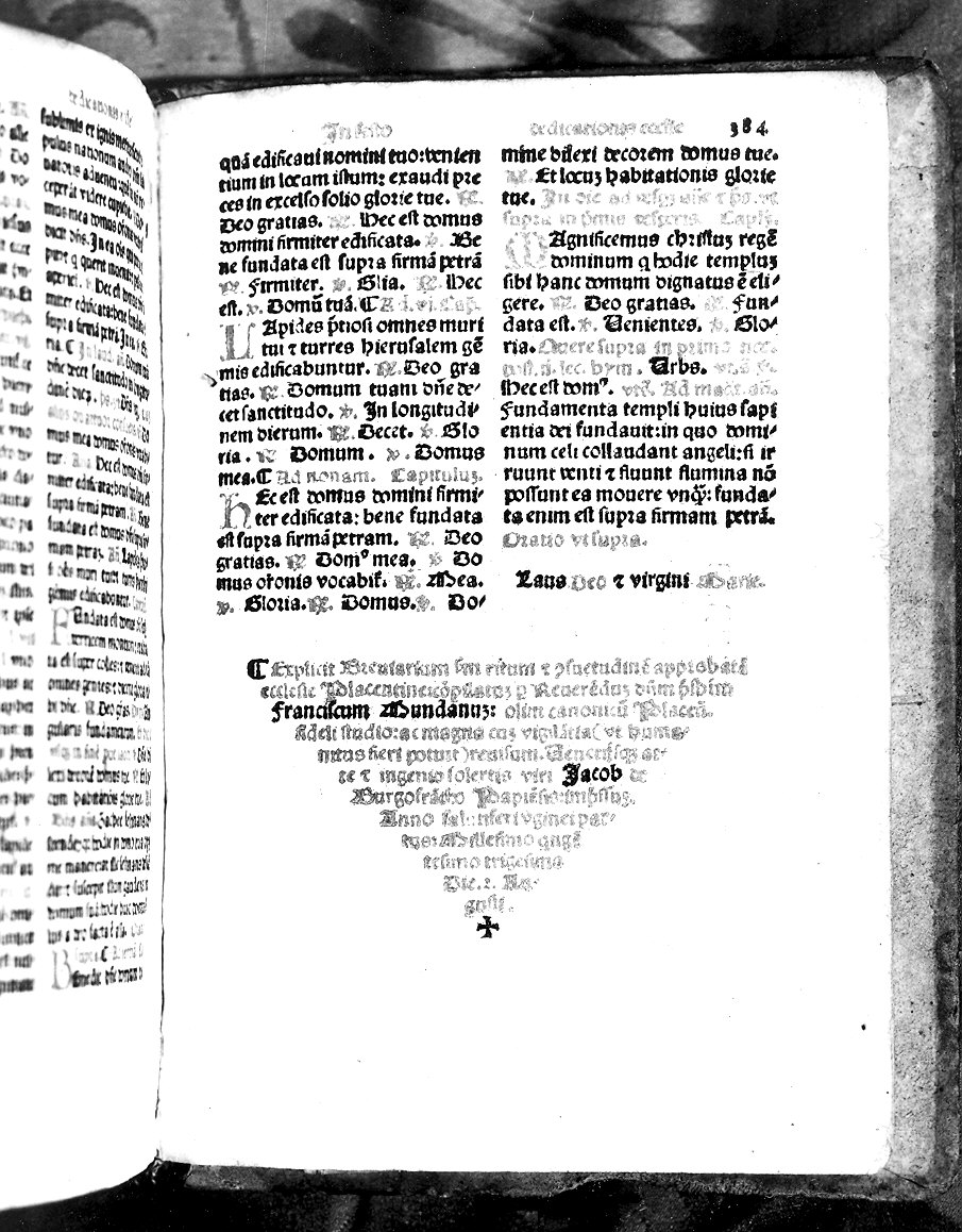 coperta di libro liturgico - ambito Italia centro-settentrionale (sec. XVI)