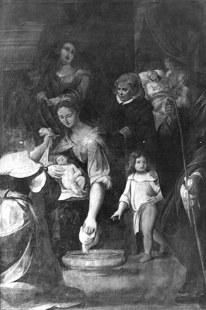 nascita di Maria Vergine (dipinto) di Procaccini Giulio Cesare (sec. XVII)