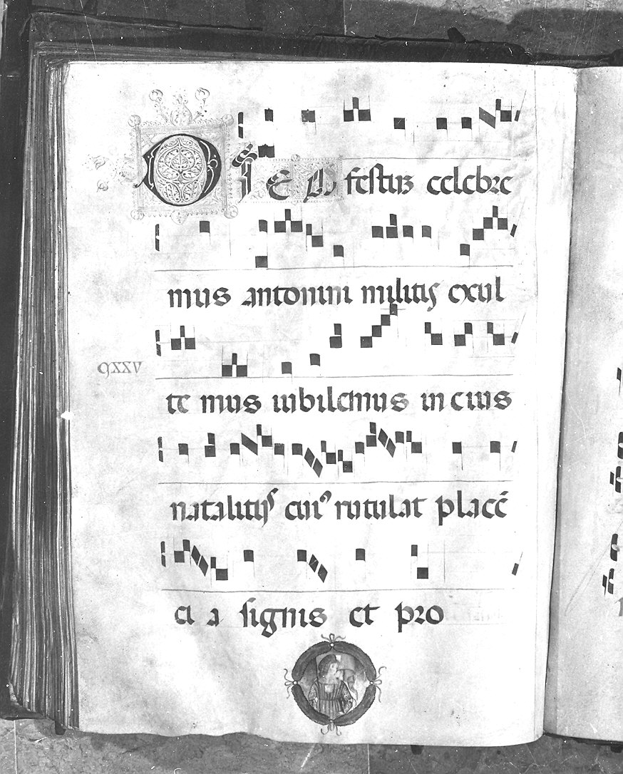 antifonario - ambito emiliano-lombardo (inizio sec. XVI)