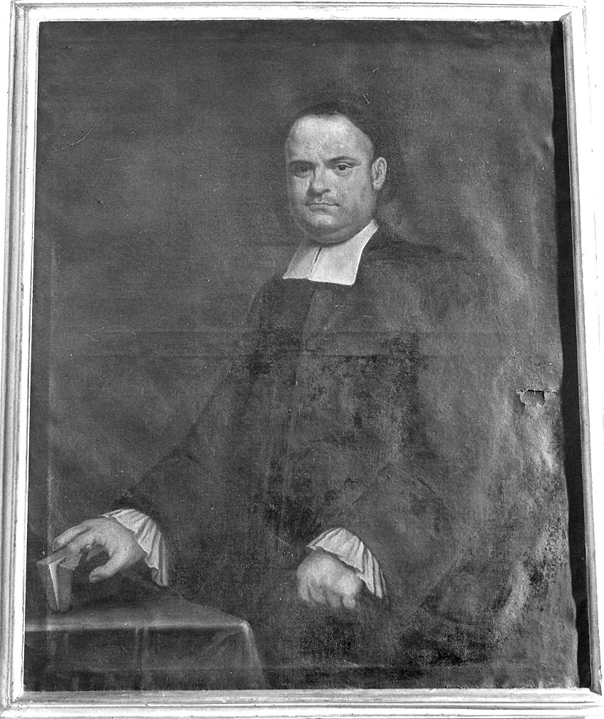 ritratto di un abate (dipinto, pendant) di Ceruti Giacomo detto Pitocchetto (cerchia) (sec. XVIII)