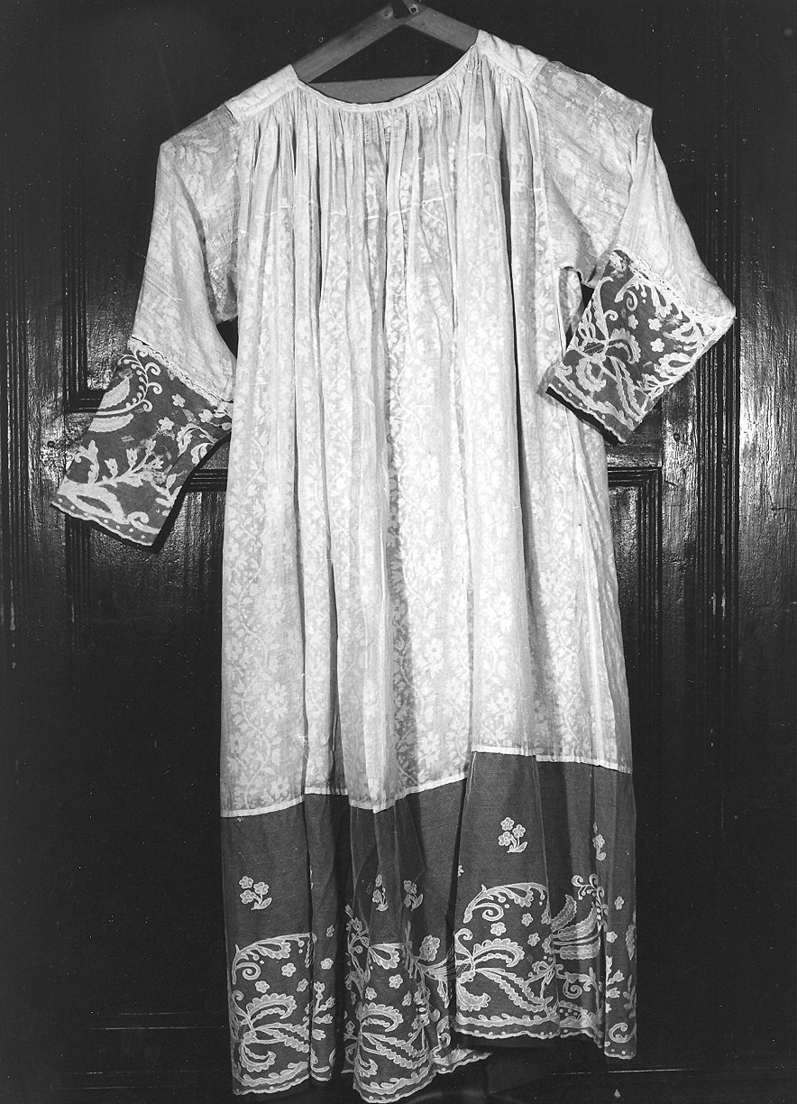 camice - manifattura italiana (sec. XVIII, secc. XIX/ XX)