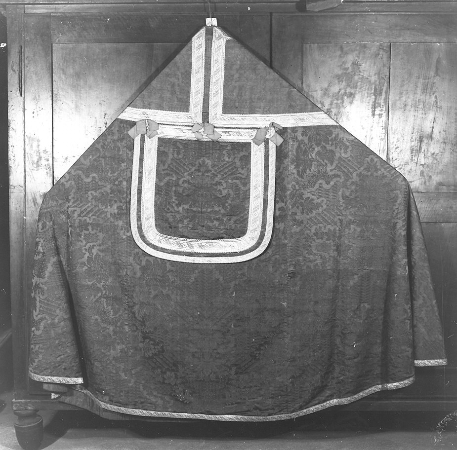 piviale - manifattura italiana (seconda metà sec. XIX)