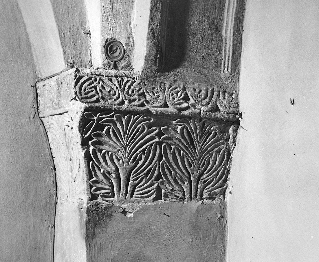 capitello - ambito emiliano-lombardo (sec. XII)