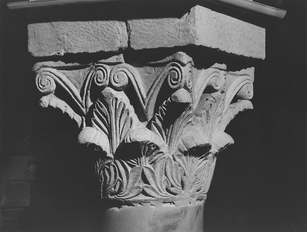 capitello - ambito parmense (sec. XII)