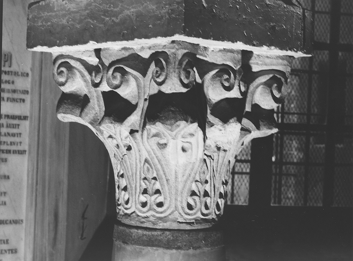 capitello - ambito lombardo (secc. XI/ XII)