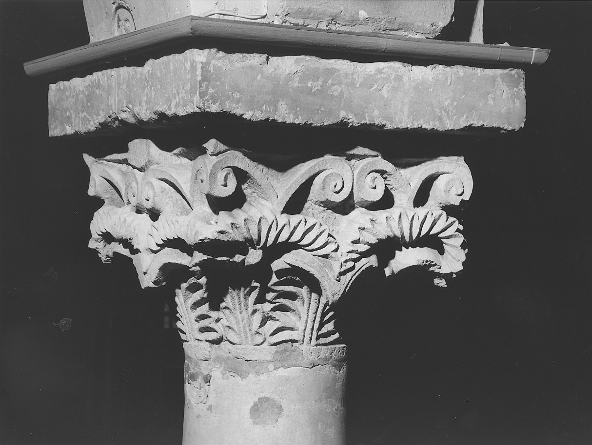 capitello - ambito parmense (sec. XII)