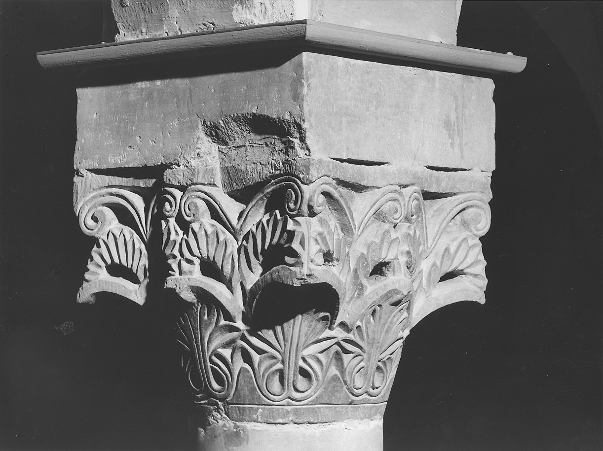 capitello - ambito parmense (sec. XII)