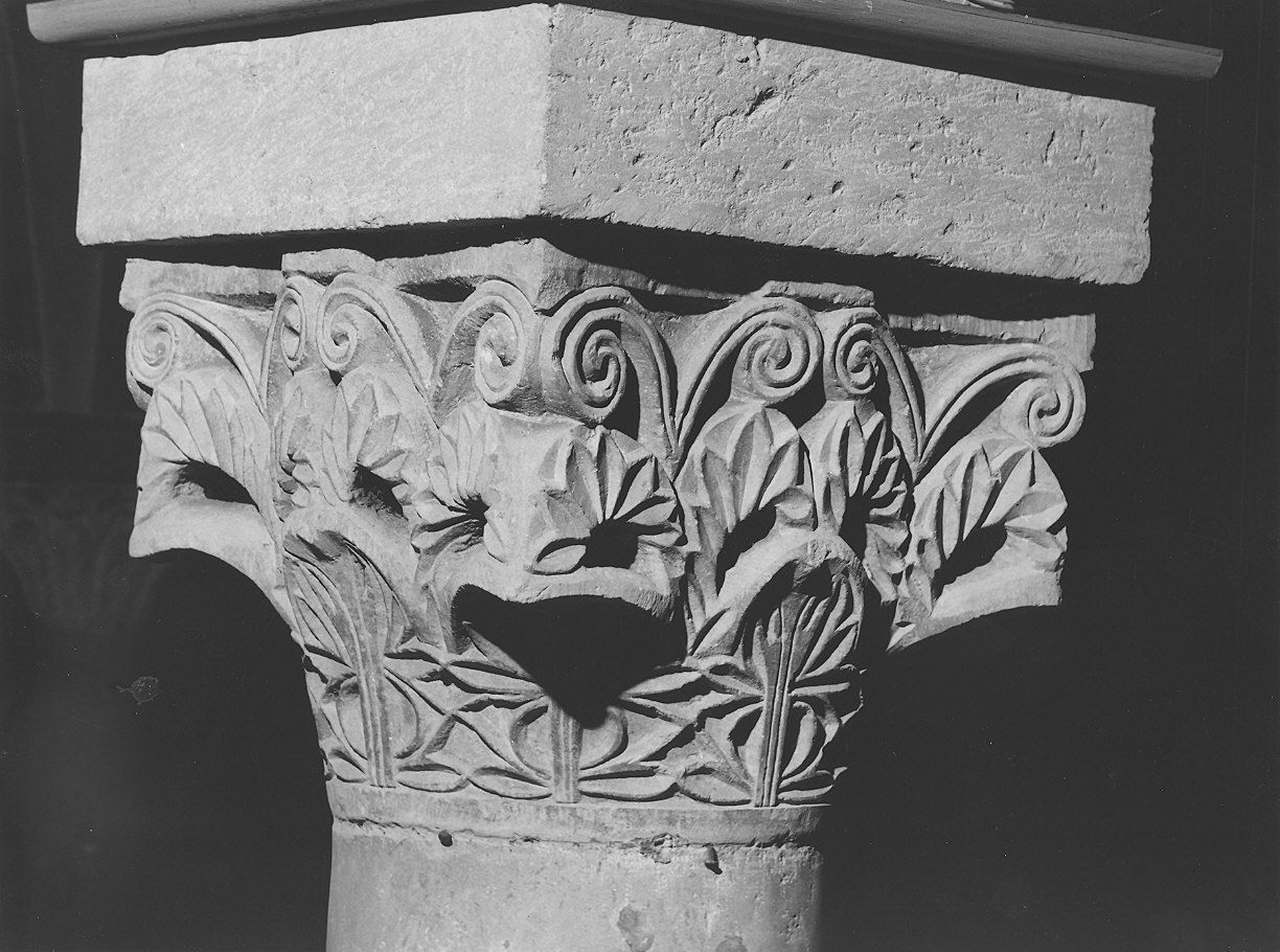 capitello - ambito parmense (sec. XII)