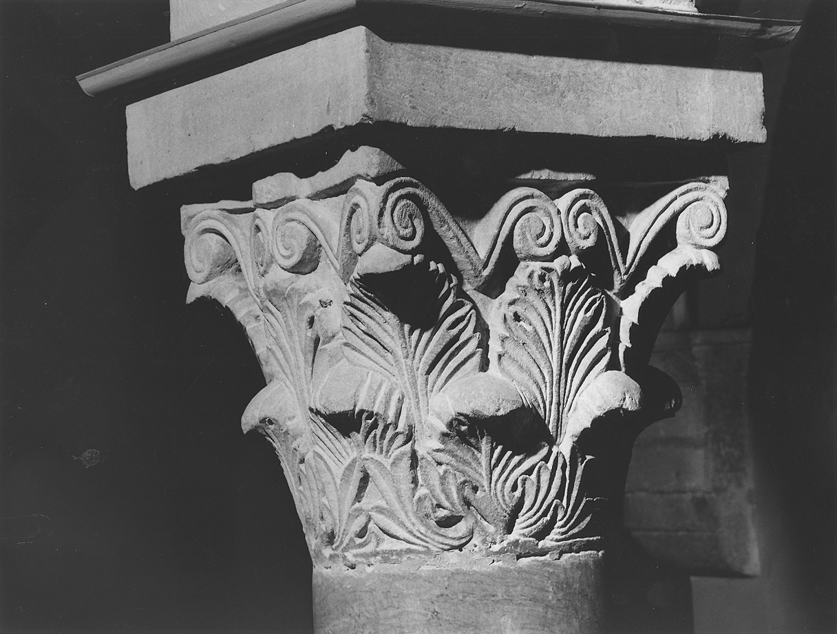 capitello - ambito lombardo (sec. XII)