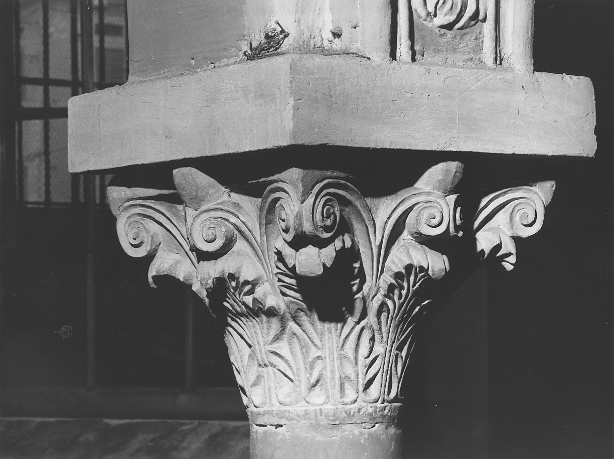 capitello - ambito parmense (sec. XII)