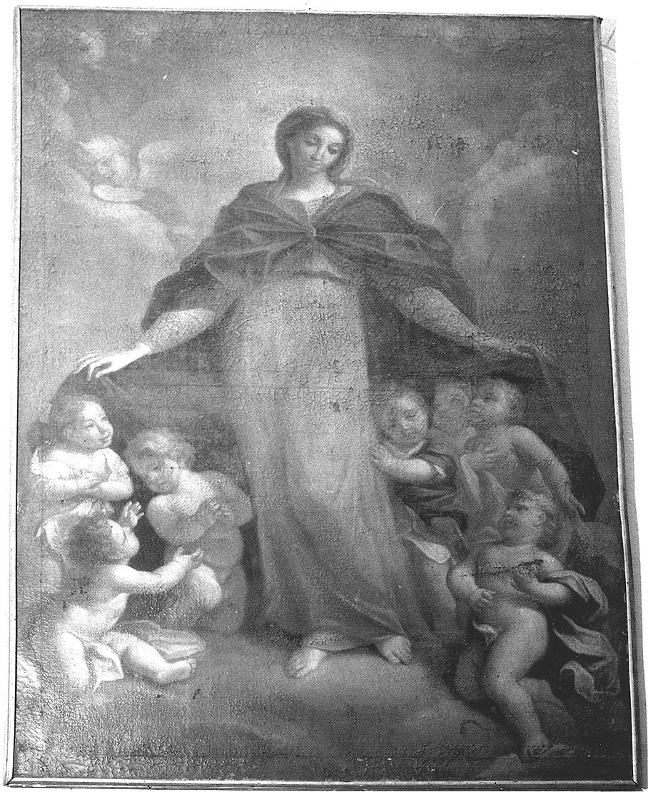 Madonna della misericordia (dipinto) - ambito parmense (fine sec. XVII)