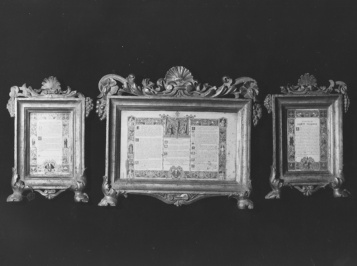 servizio di cartagloria - ambito parmense (fine sec. XVII)