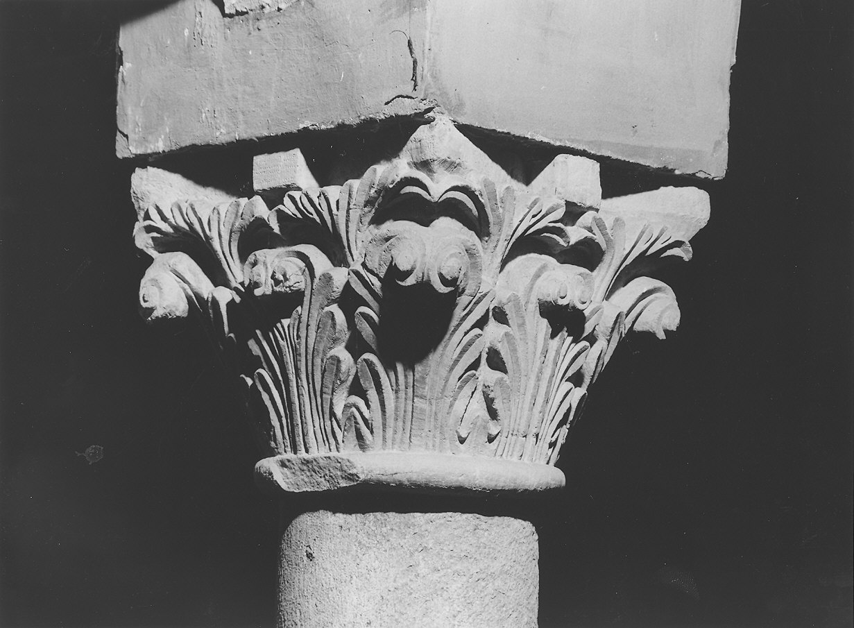 capitello - ambito parmense (sec. XII)