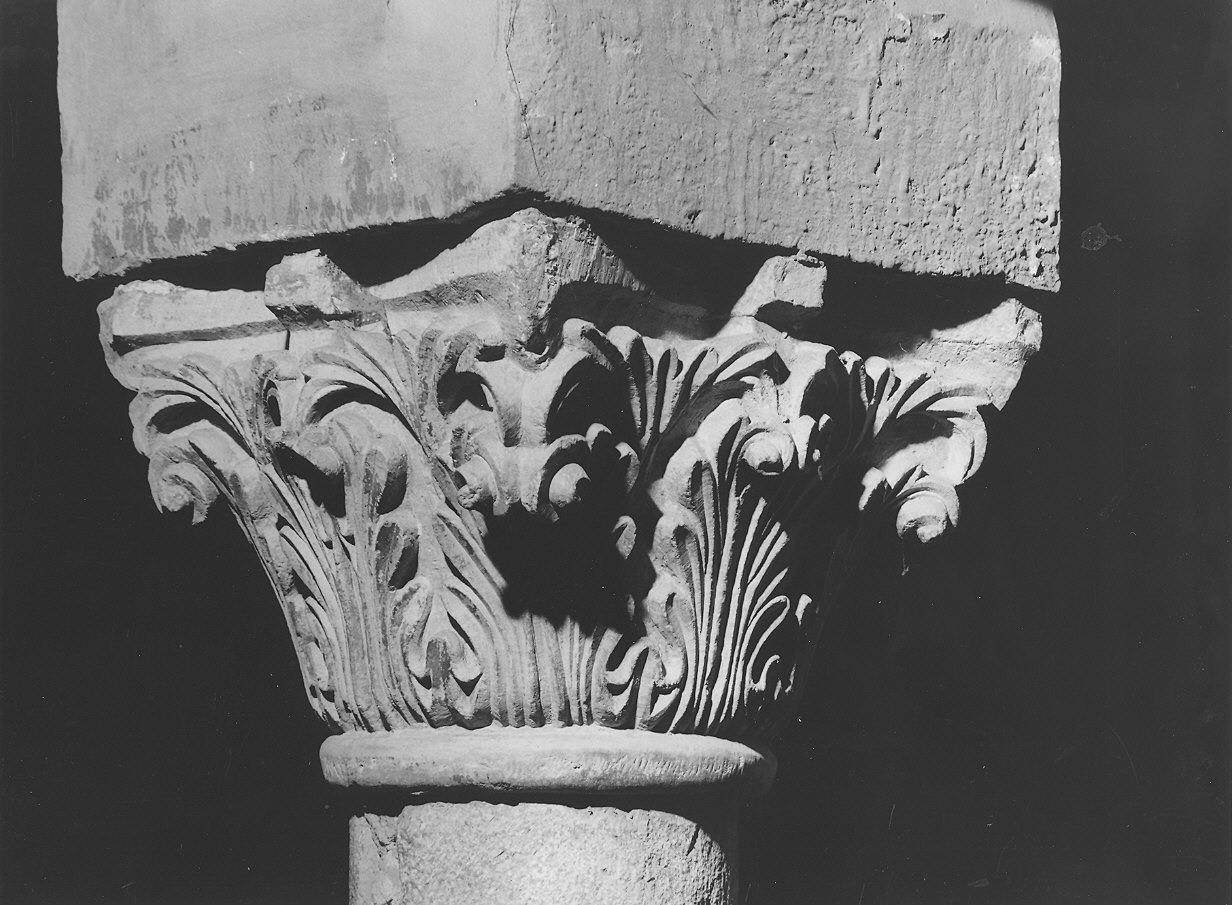 capitello - ambito parmense (sec. XII)