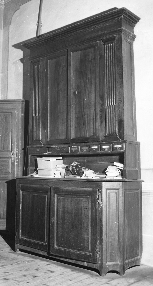 armadio, coppia - ambito parmense (fine/inizio secc. XVI/ XVII)