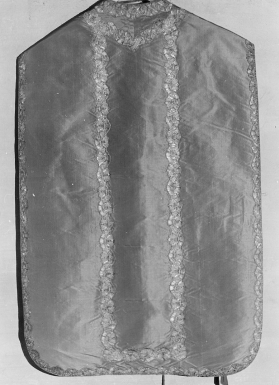 paramento liturgico, insieme - manifattura parmense (seconda metà sec. XIX)