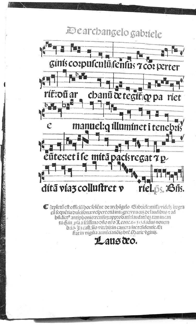 coperta di libro liturgico, insieme - ambito toscano (sec. XVI)