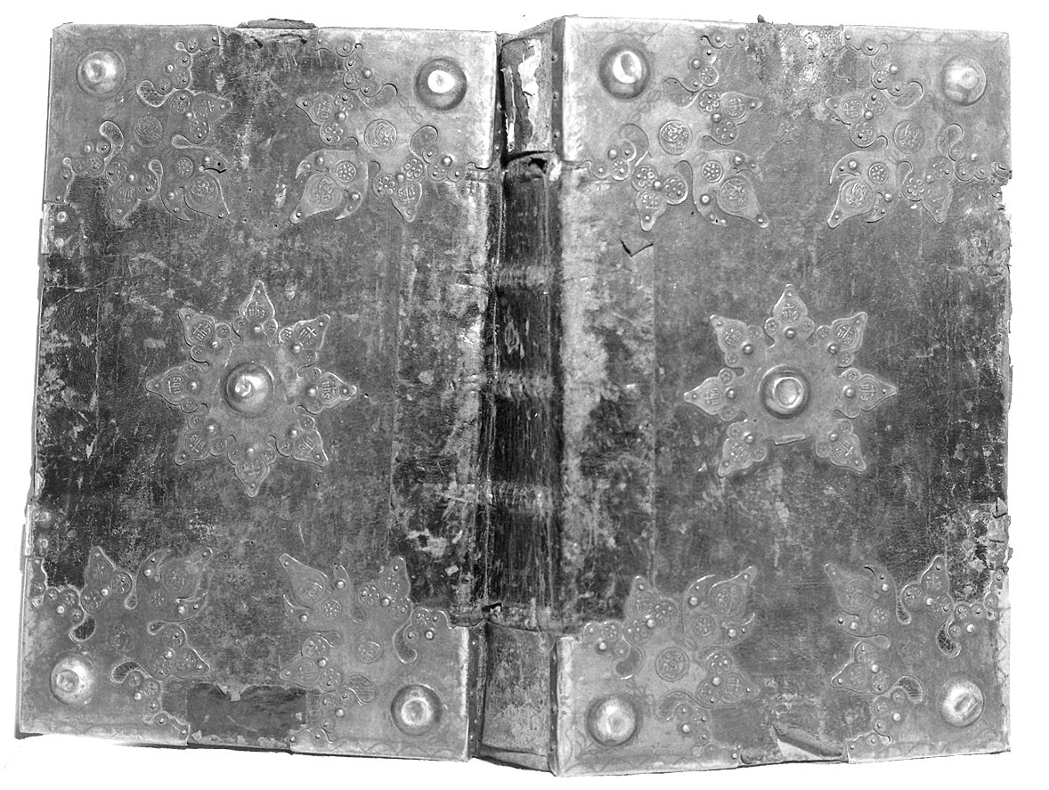 coperta di libro liturgico, insieme - ambito toscano (sec. XVI)