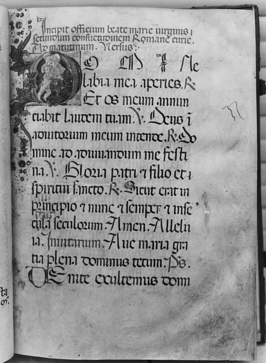 coperta di libro liturgico, insieme - ambito toscano (fine sec. XV)